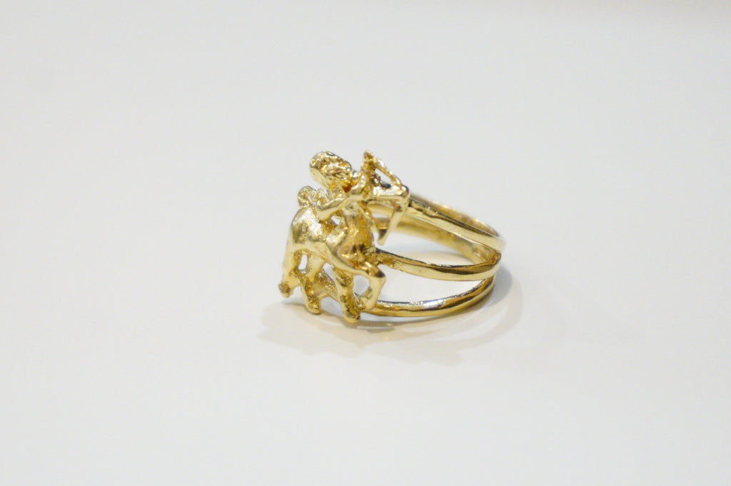 Vintage 14k Sagittarius Ring