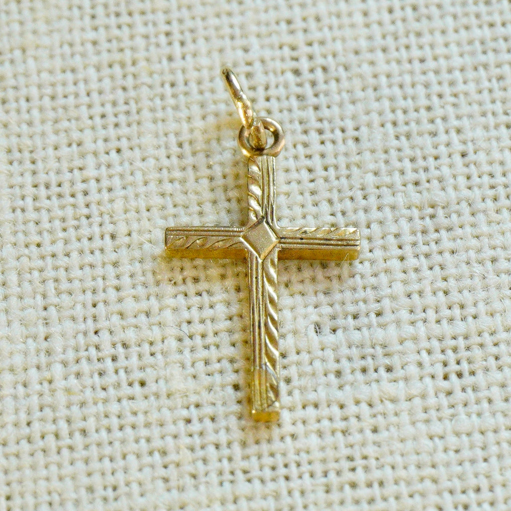 Vintage 10k Cross Pendant