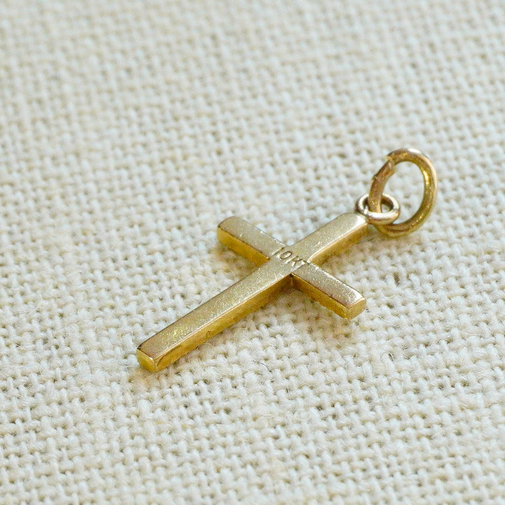 Vintage 10k Cross Pendant