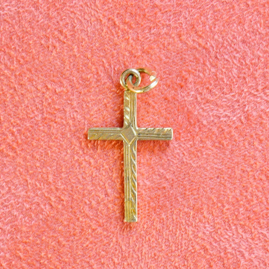 Vintage 10k Cross Pendant
