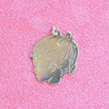 Vintage 14k Baby Girl Charm