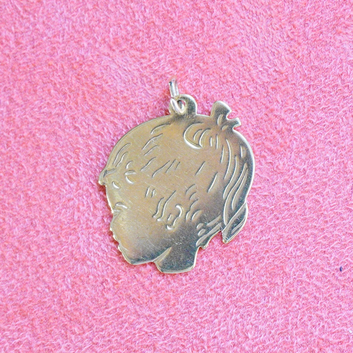 Vintage 14k Baby Girl Charm