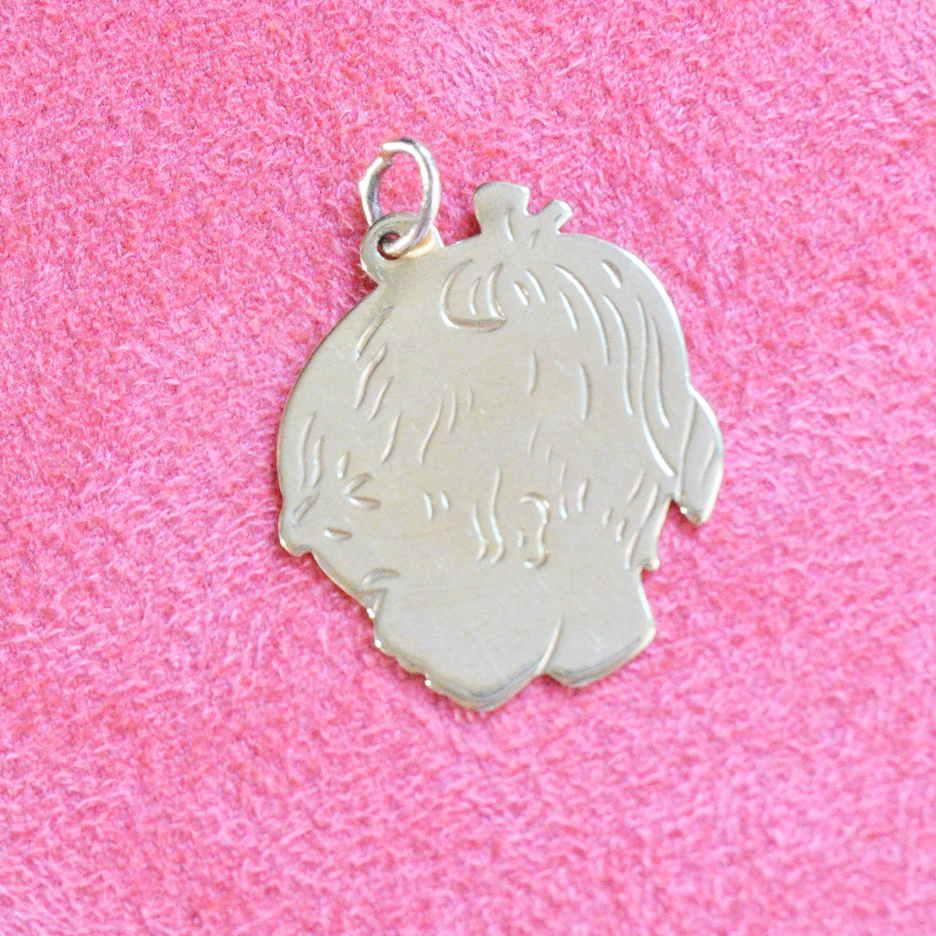 Vintage 14k Baby Girl Charm