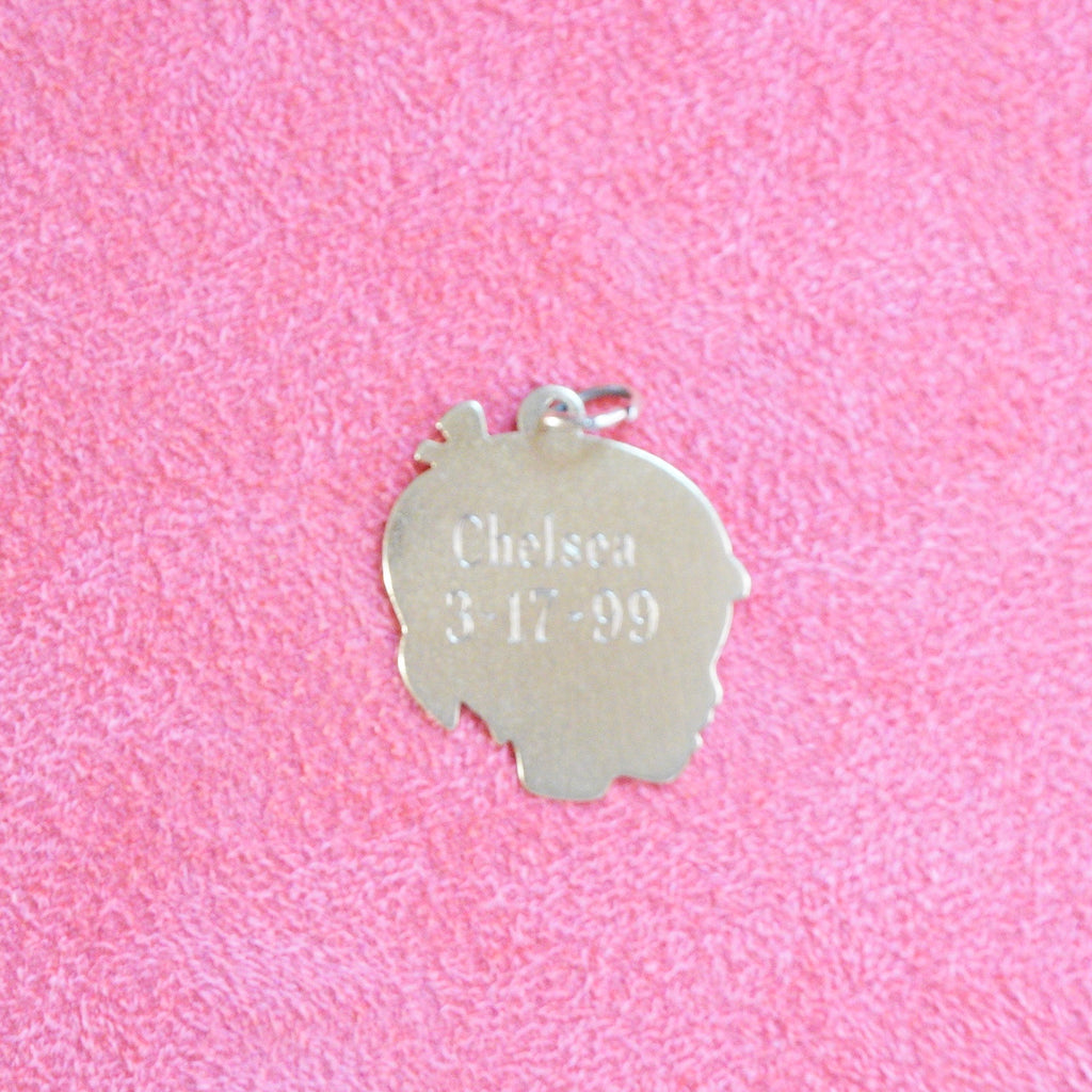 Vintage 14k Baby Girl Charm