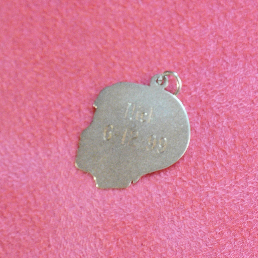 Vintage 14k Baby Boy Charm