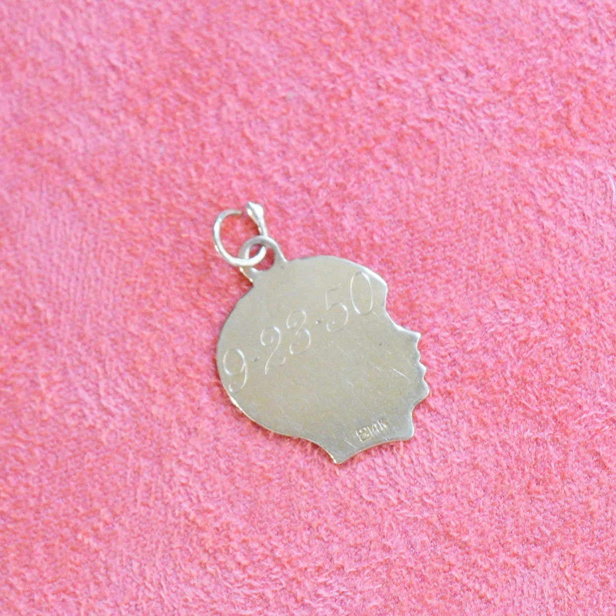Vintage 14k Baby Boy Small Charm