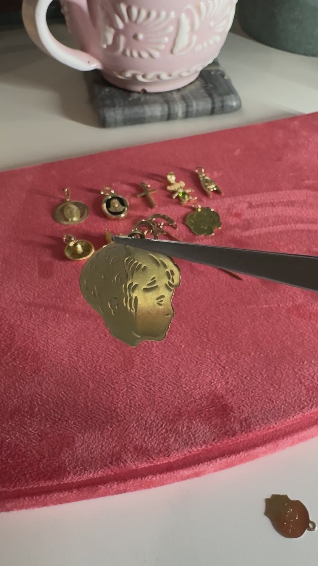 Vintage 14k Baby Boy Charm