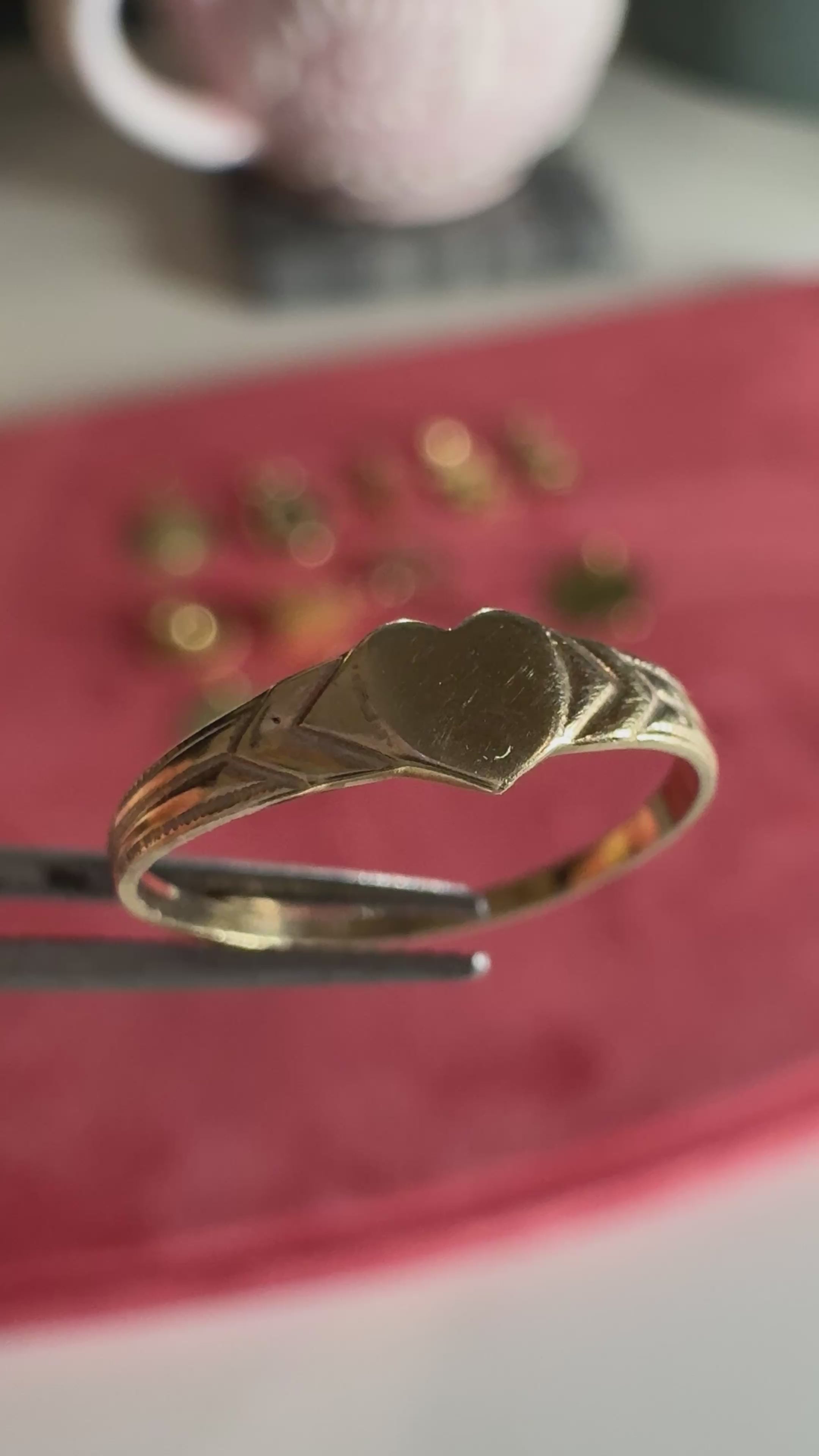 Vintage 10k Baby Ring